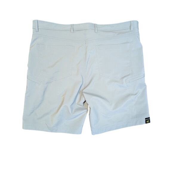 Roundtree & Yorke Shorts Men 40 (42) Performance Work Play Stretch Flat Front - Picture 2 of 8